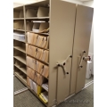 Tab Rolling File System, High Density Mobile Storage, 2 Carriers
